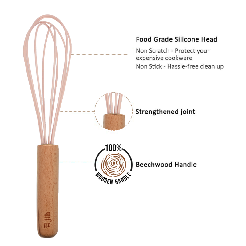 JIB Silicone Whisk / Pengaduk - Gambar 3