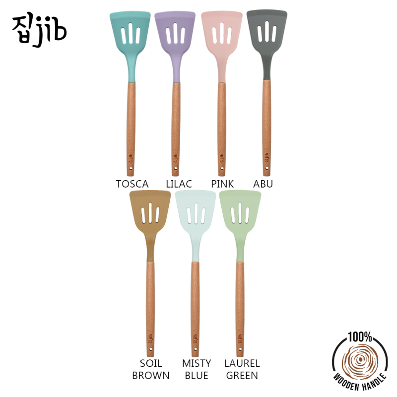 JIB Silicone Slotted Spatula - Gambar 2