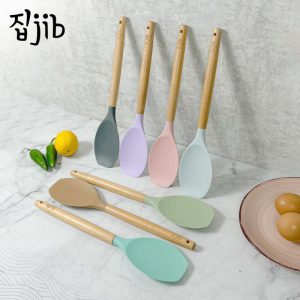 JIB Silicone Cooking Spoon / Sendok Masak