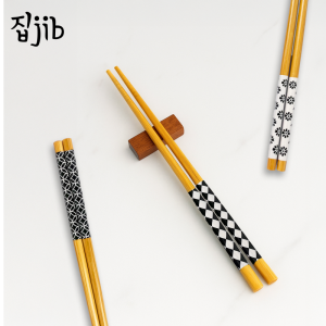 JIB Bamboo Artisan Chopstick / Sumpit Set 5